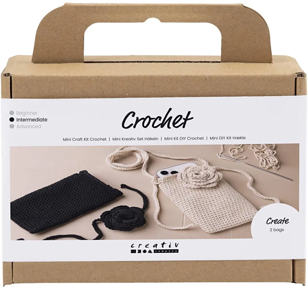 Creativ Company Mini Hobbyset Haken 2 Tassen Multikleurig