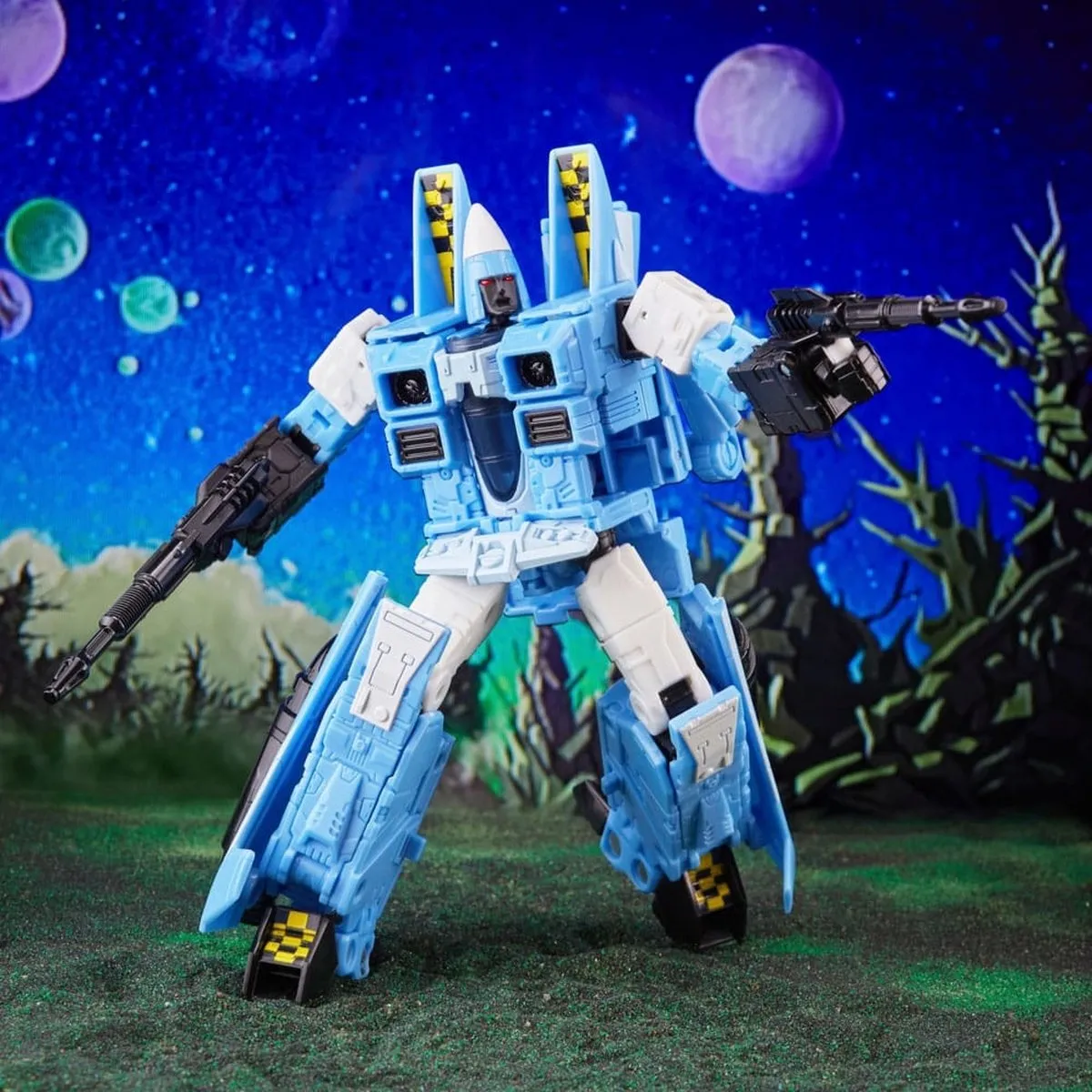 Hasbro Transformers Legacy Voyager Cloudcover - Blauw - afbeelding 6 van 6
