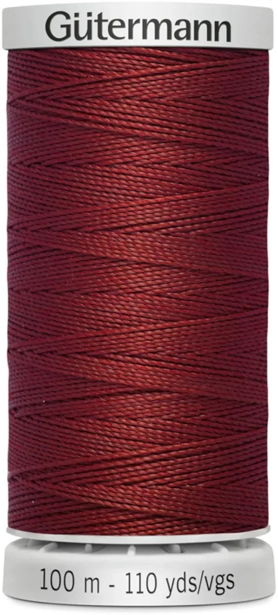 Gutermann Super-sterkgaren 100m - Zwart/grijs/wit