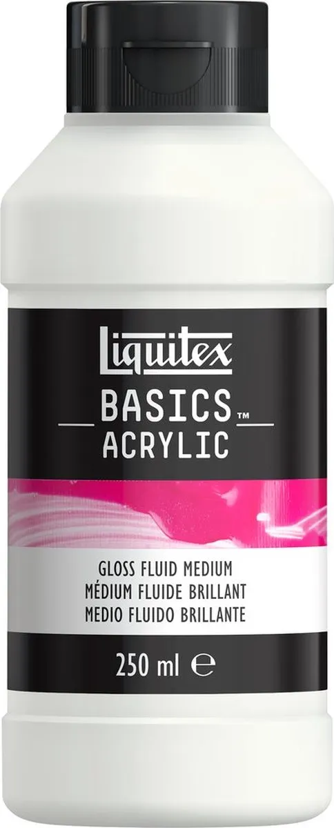 Liquitex Basics Gloss Fluid Medium 250ml