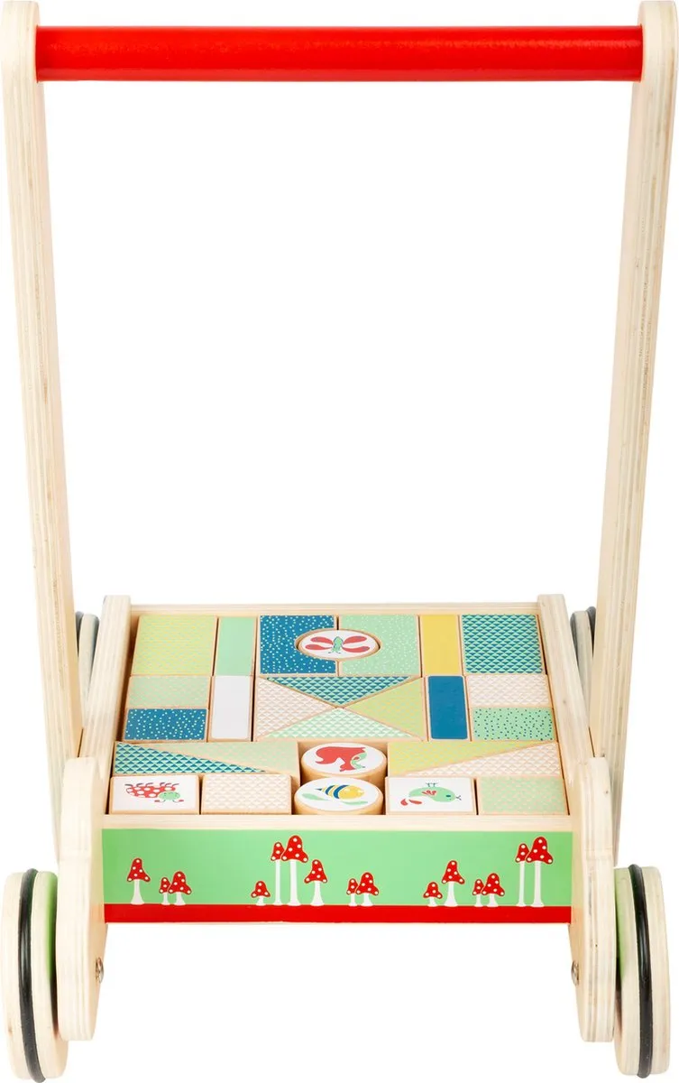 Small Foot Move It! Junior Loopwagen 28-delig - Blank
