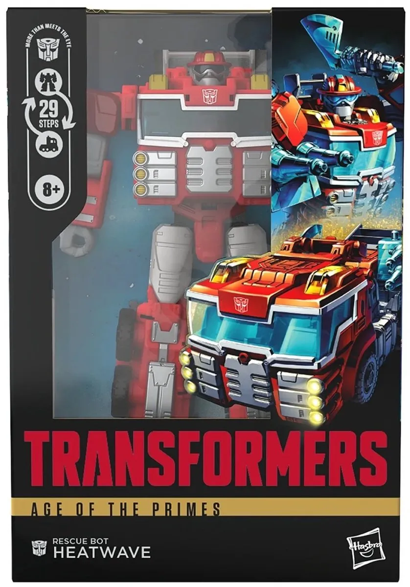 Hasbro Transformers Age of the Primes Voyager Heatwave Action Figuur - Multi - afbeelding 6 van 6