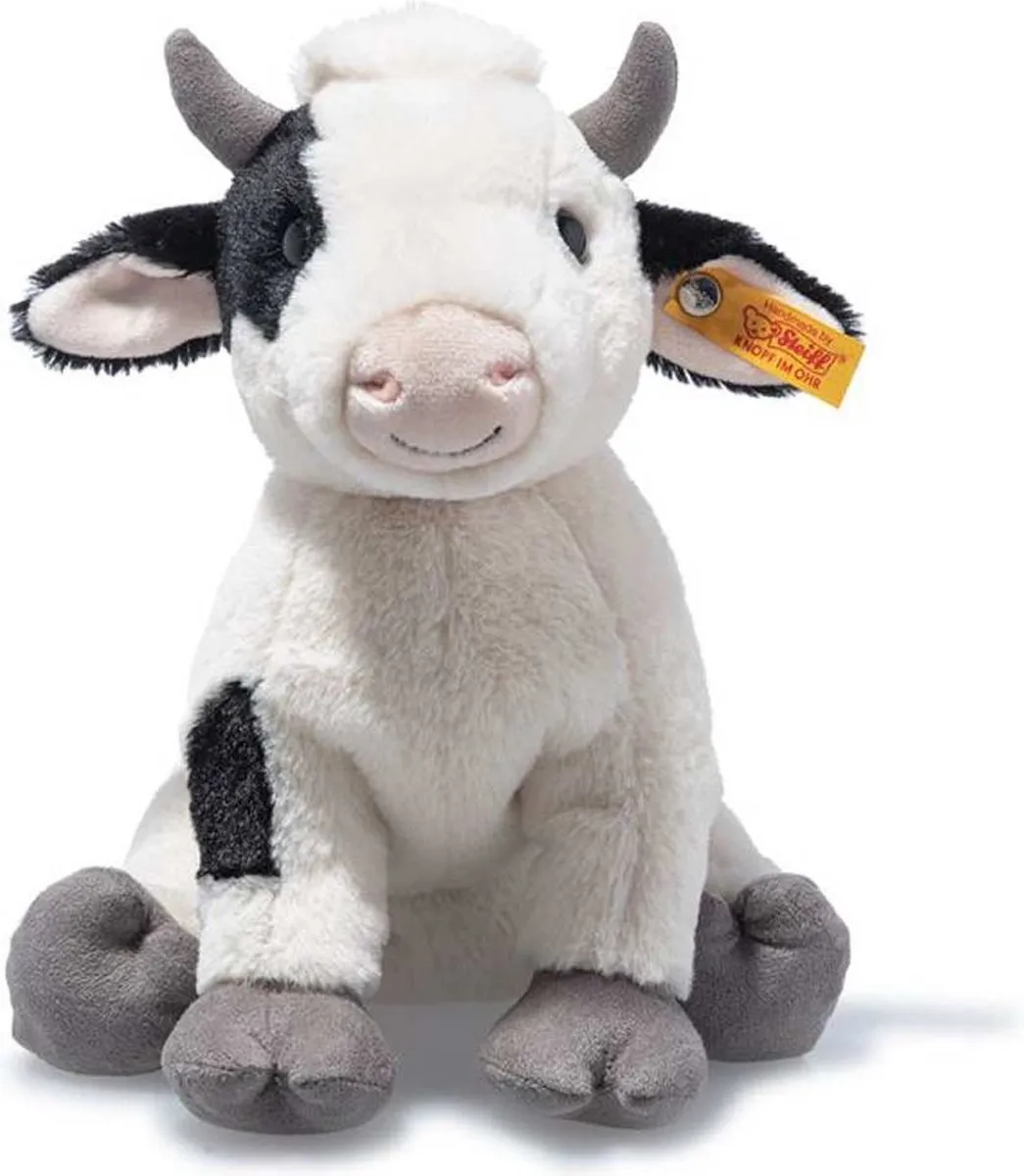 Steiff Cobb Cow 24cm - Wit