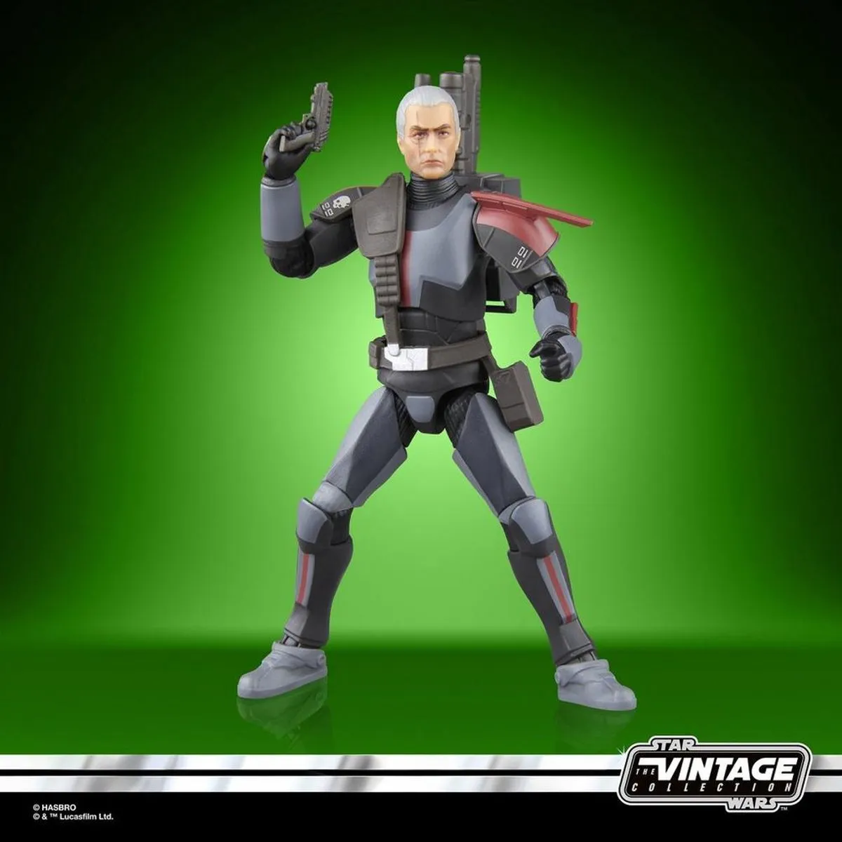 Hasbro Star Wars The Bad Batch Crosshair Vintage Action Figuur - 10cm - Multicolor - afbeelding 6 van 6
