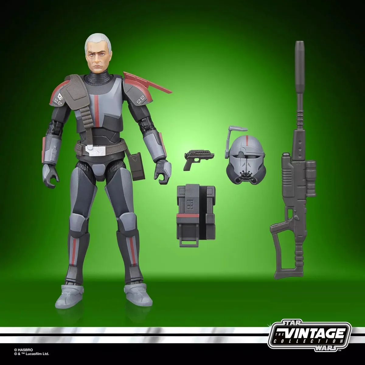 Hasbro Star Wars The Bad Batch Crosshair Vintage Action Figuur - 10cm - Multicolor