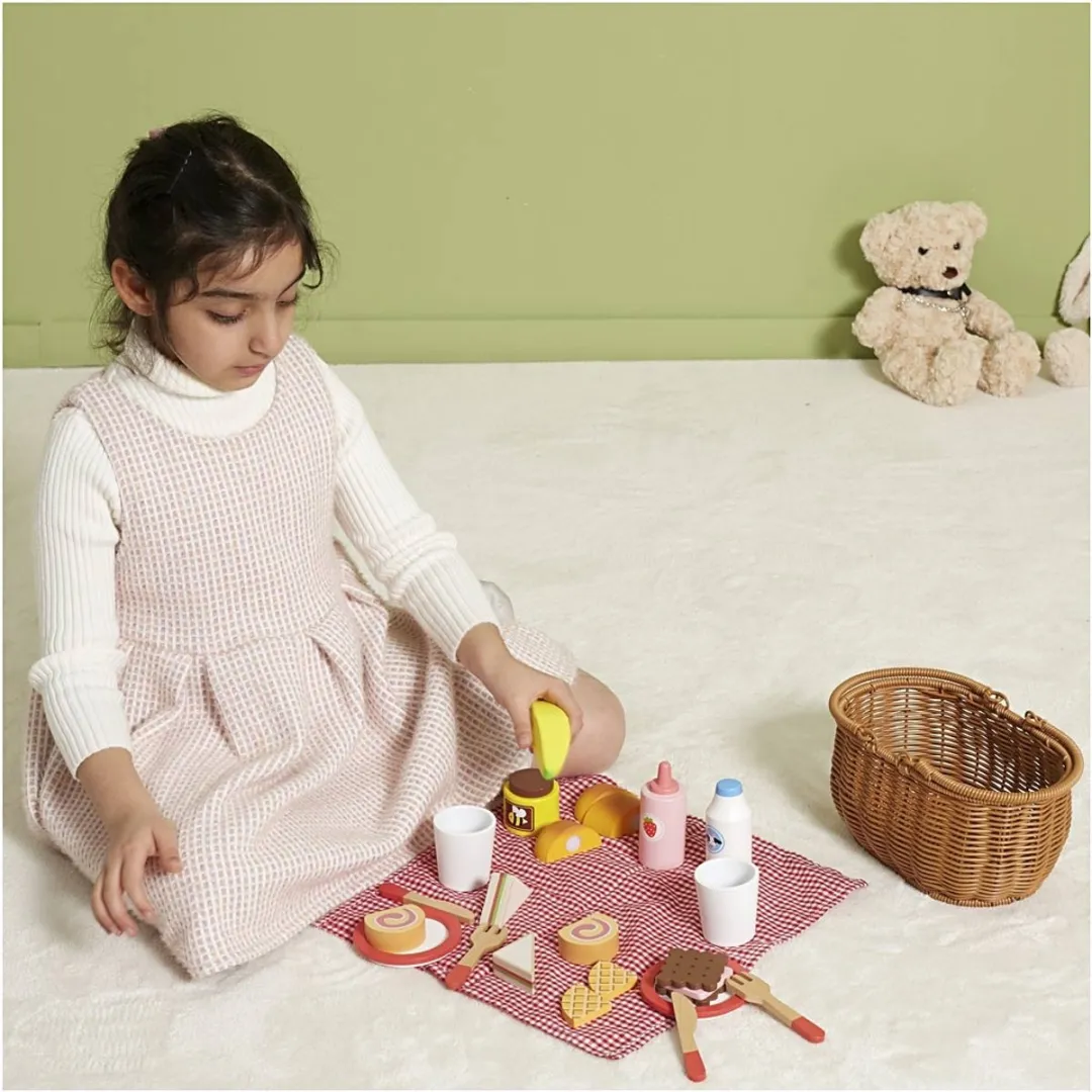 Creativ Company Viga Houten Picknickset 44676 - Multicolor