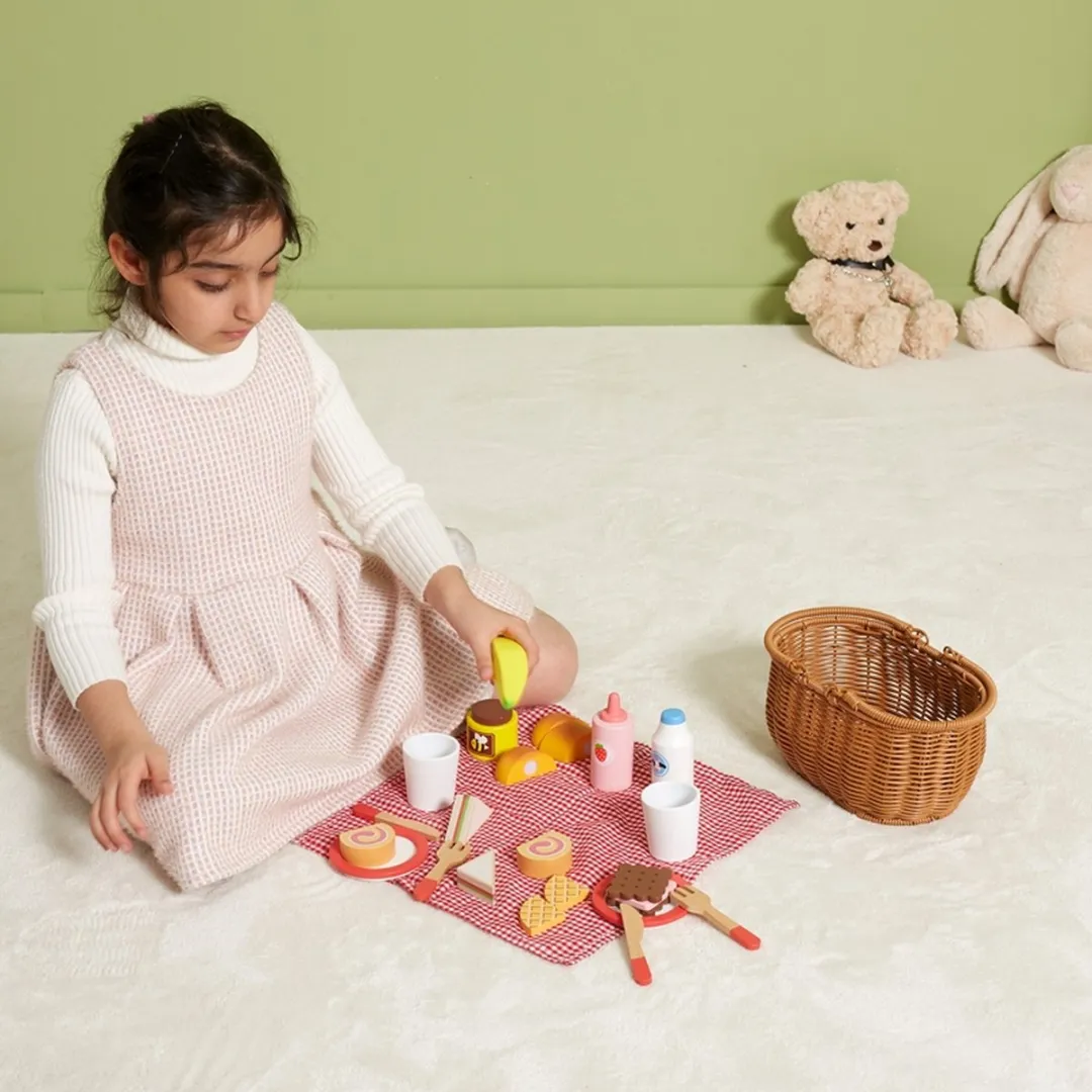 Creativ Company Viga Houten Picknickset 44676 - Multicolor