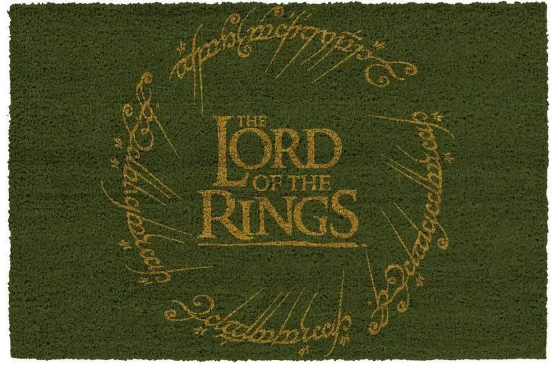 SD Toys The Lord of the Rings Logo Deurmat 60x40cm - Groen