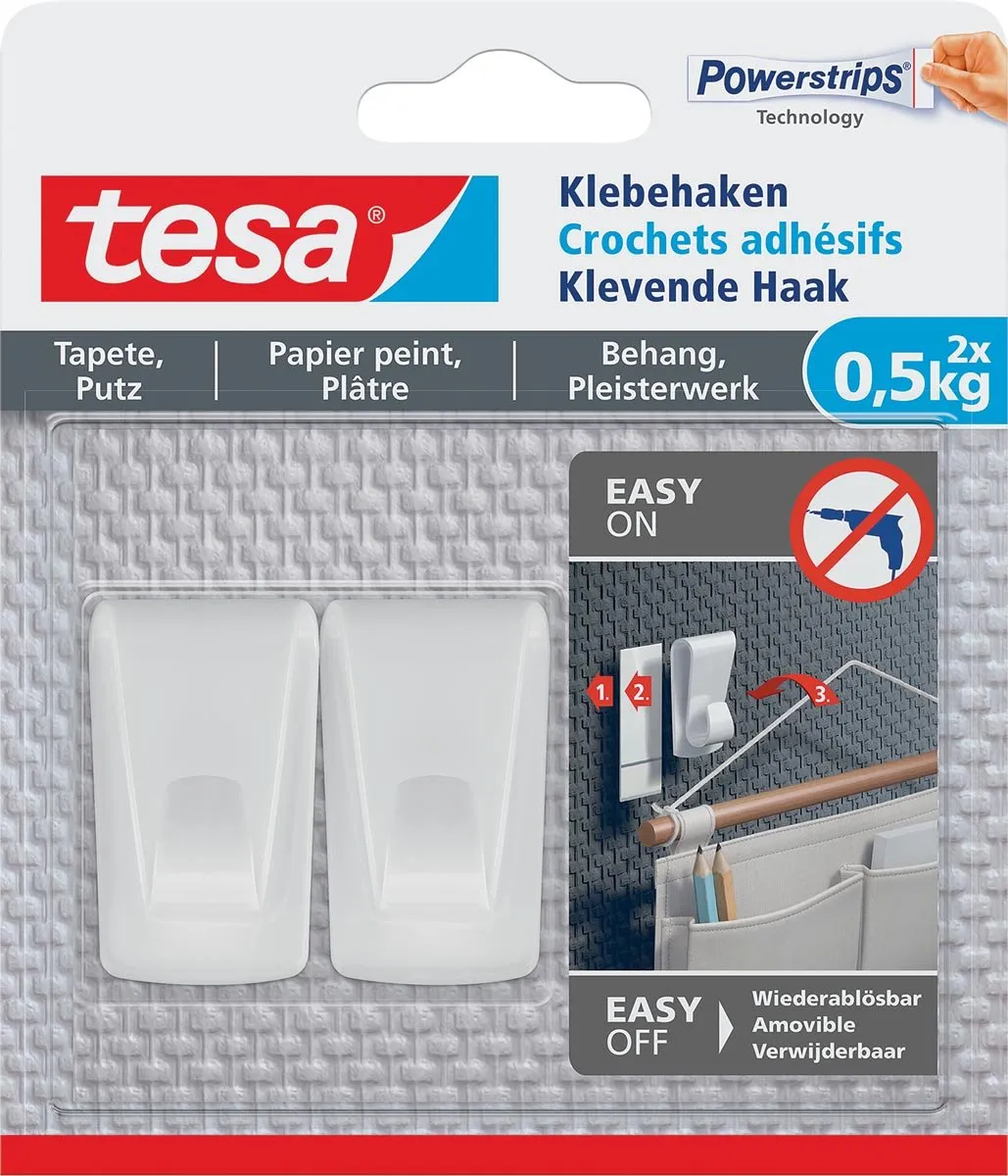 Tesa Klevende Haak