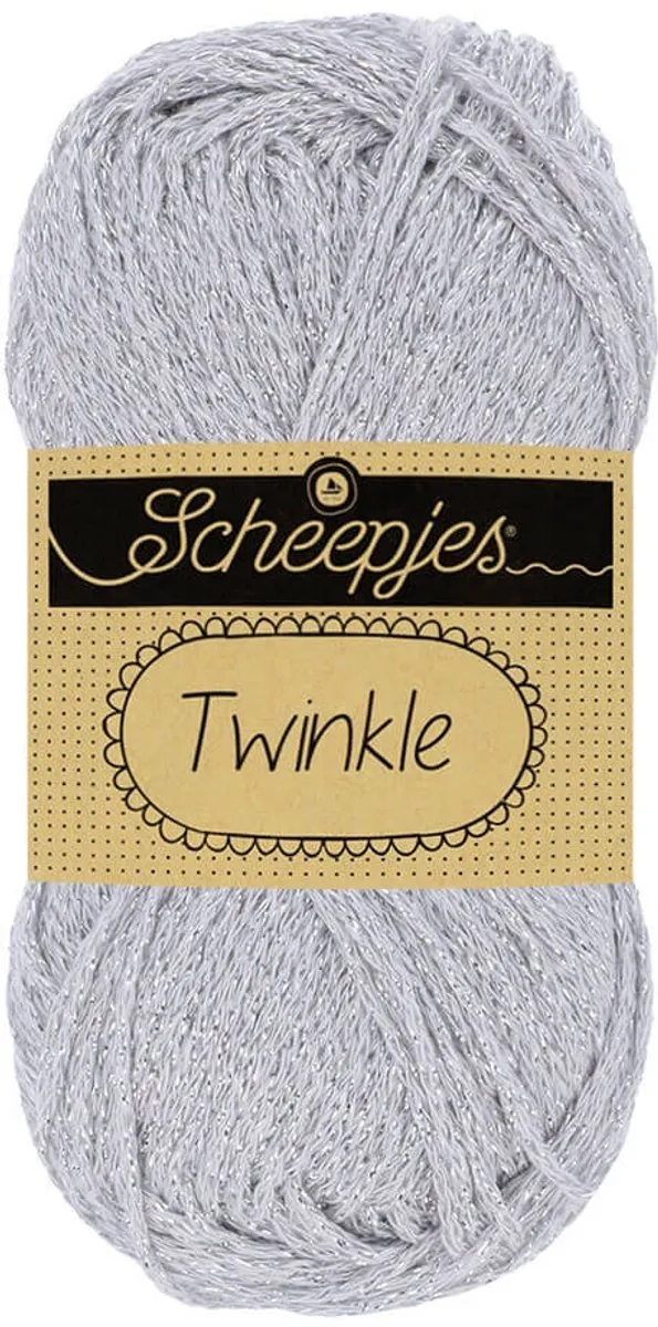 Scheepjes Twinkle 50g Zilver