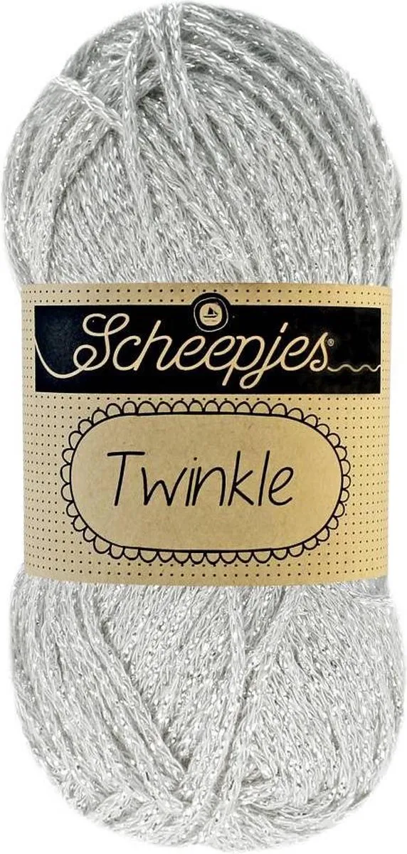 Scheepjes Twinkle 50g Zilver