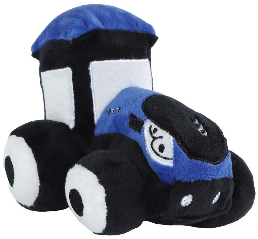 Kids Globe Pluche Tractor 13cm - Multikleur
