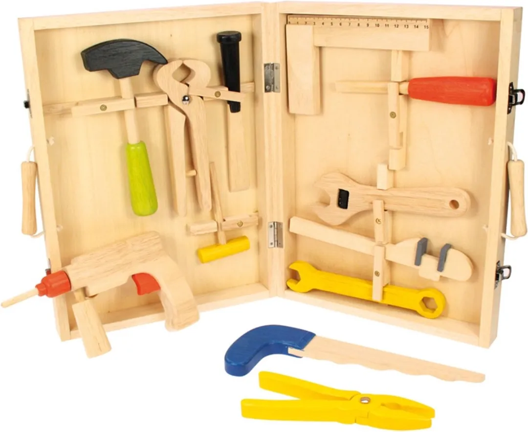 BIGJIGS Gereedschapskoffer Hout