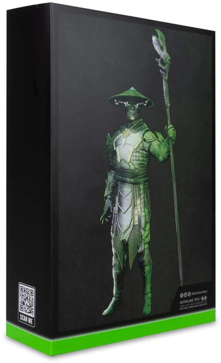 McFarlane Toys Mortal Kombat Raiden Glow-in-the-Dark Action Figuur 18cm - MCF11096 - afbeelding 6 van 6