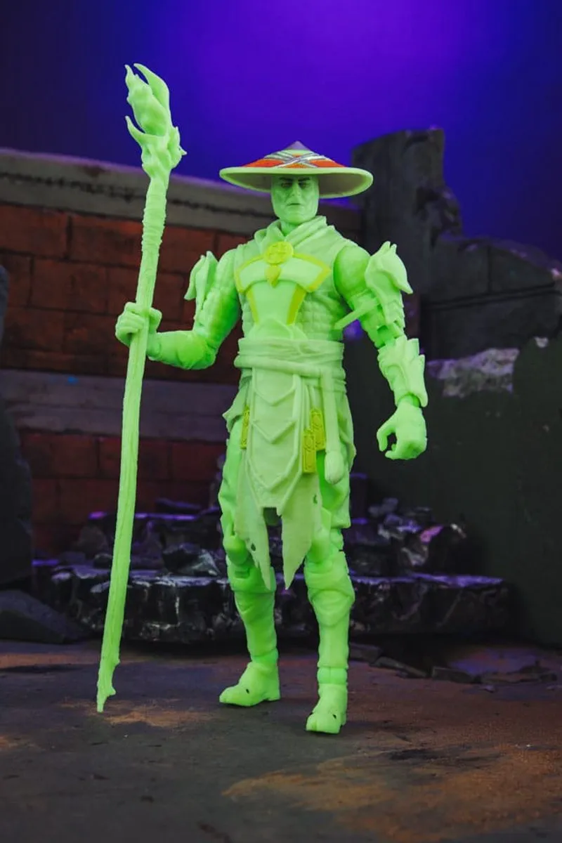 McFarlane Toys Mortal Kombat Raiden Glow-in-the-Dark Action Figuur 18cm - MCF11096