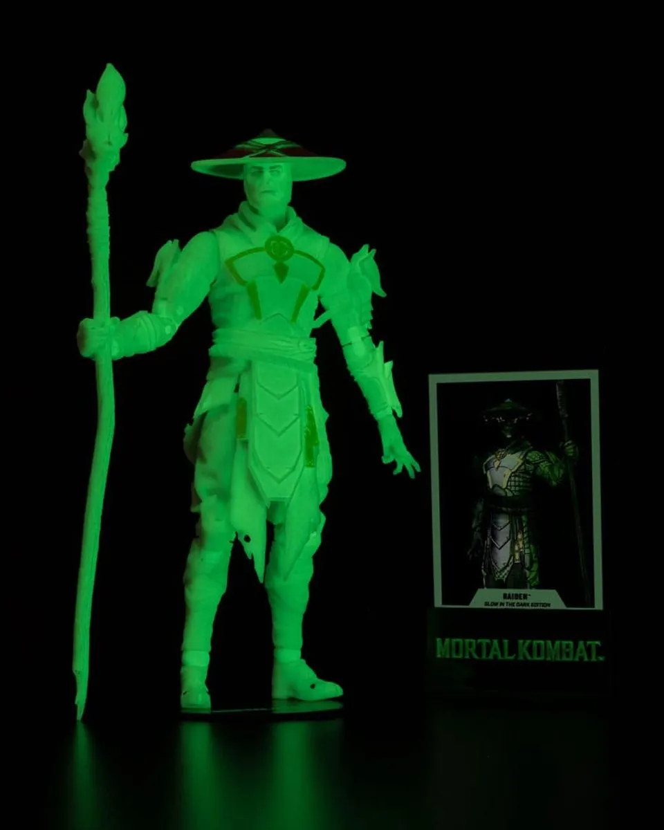 McFarlane Toys Mortal Kombat Raiden Glow-in-the-Dark Action Figuur 18cm - MCF11096