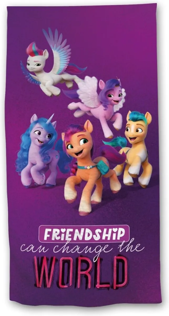 My Little Pony strandlaken 70 x 140 cm Paars