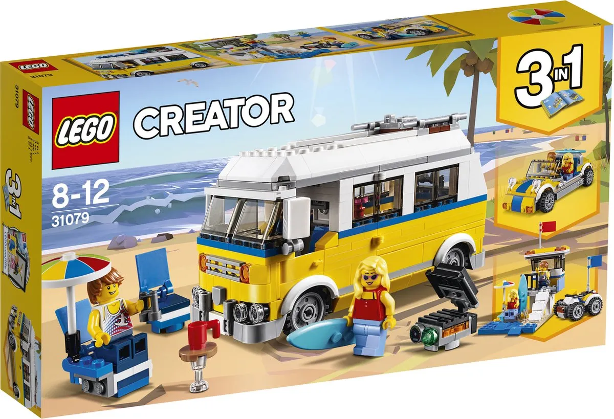 LEGO Creator Zonnig Surferbusje 31079