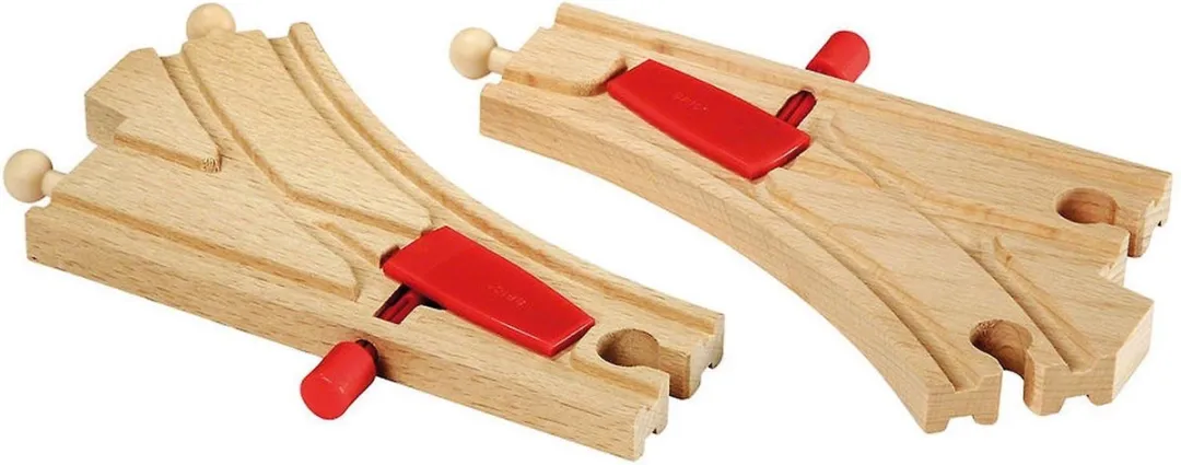 BRIO Mechanische Spoorwissels 33344
