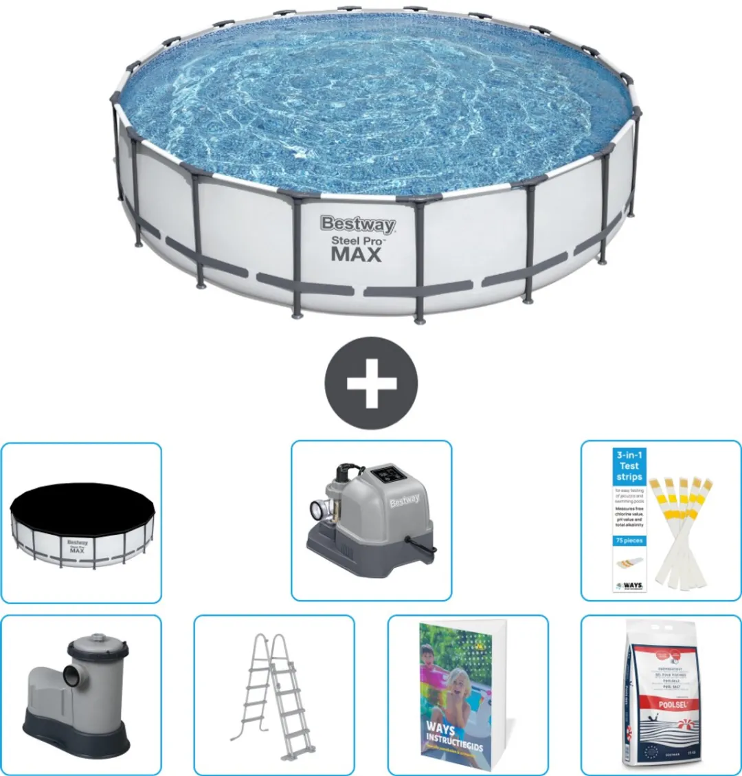 Bestway Steel Pro MAX Zwembad 549x122cm