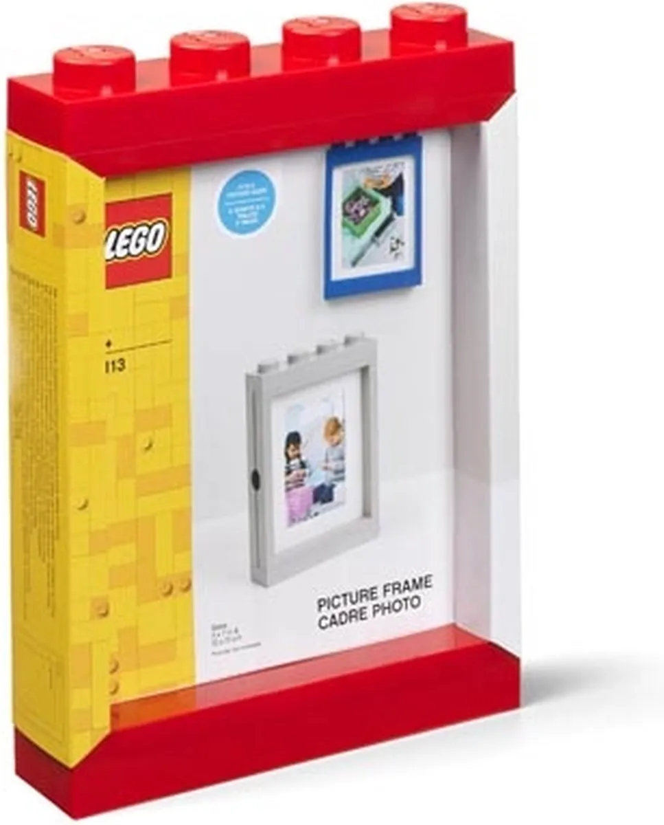 LEGO Fotolijst - 120x268cm - Rood
