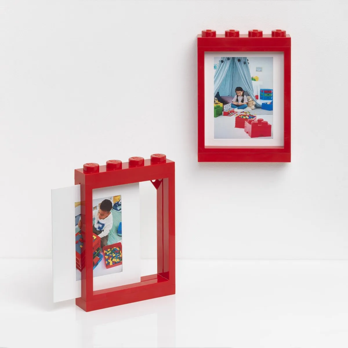 LEGO Fotolijst - 120x268cm - Rood