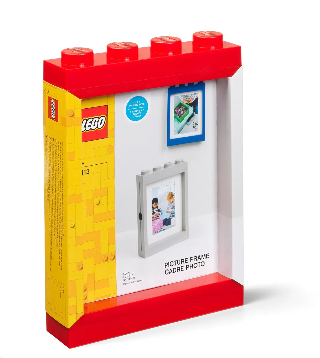 LEGO Fotolijst - 120x268cm - Rood