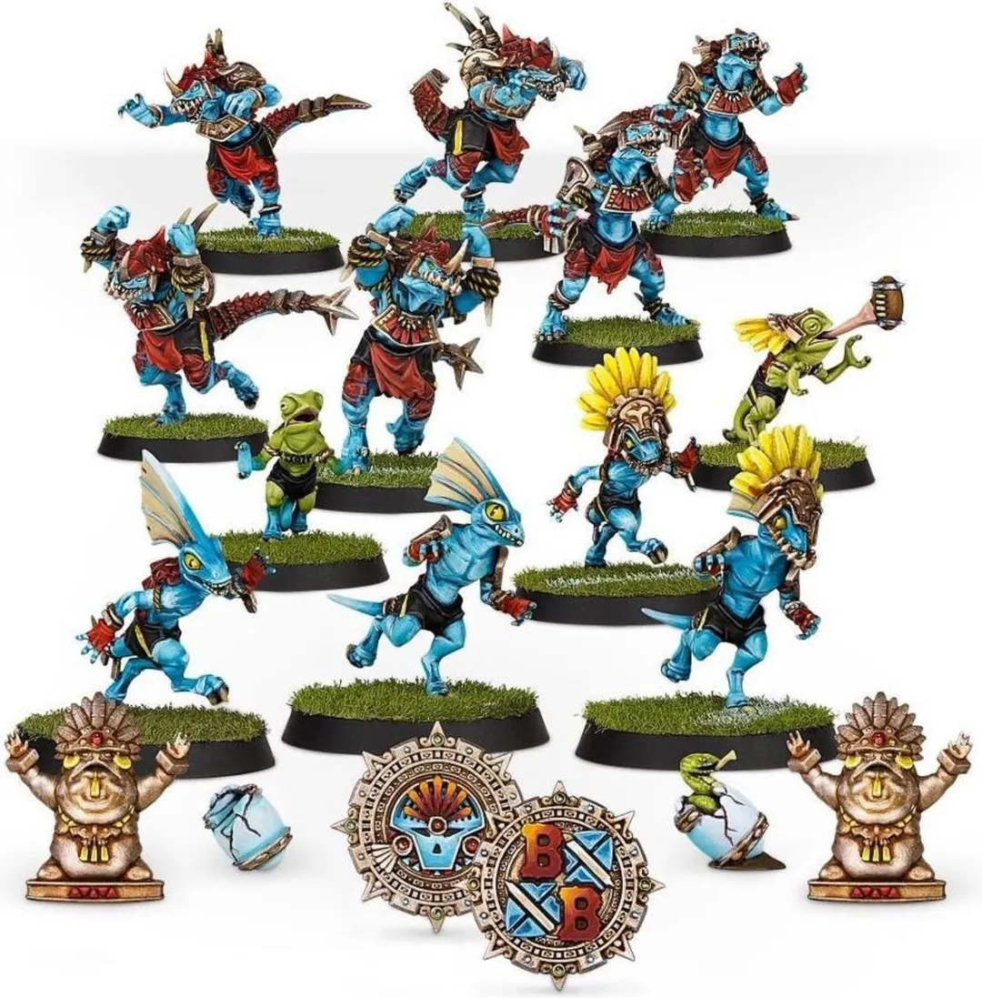 Games Workshop Blood Bowl Lizardmen Team