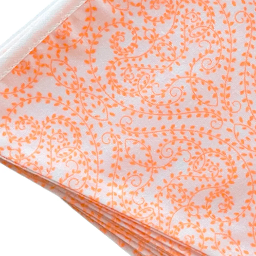 BINK Bedding Stoffen Slinger Oranje Neon XXL - 10m - 21 Vlaggetjes