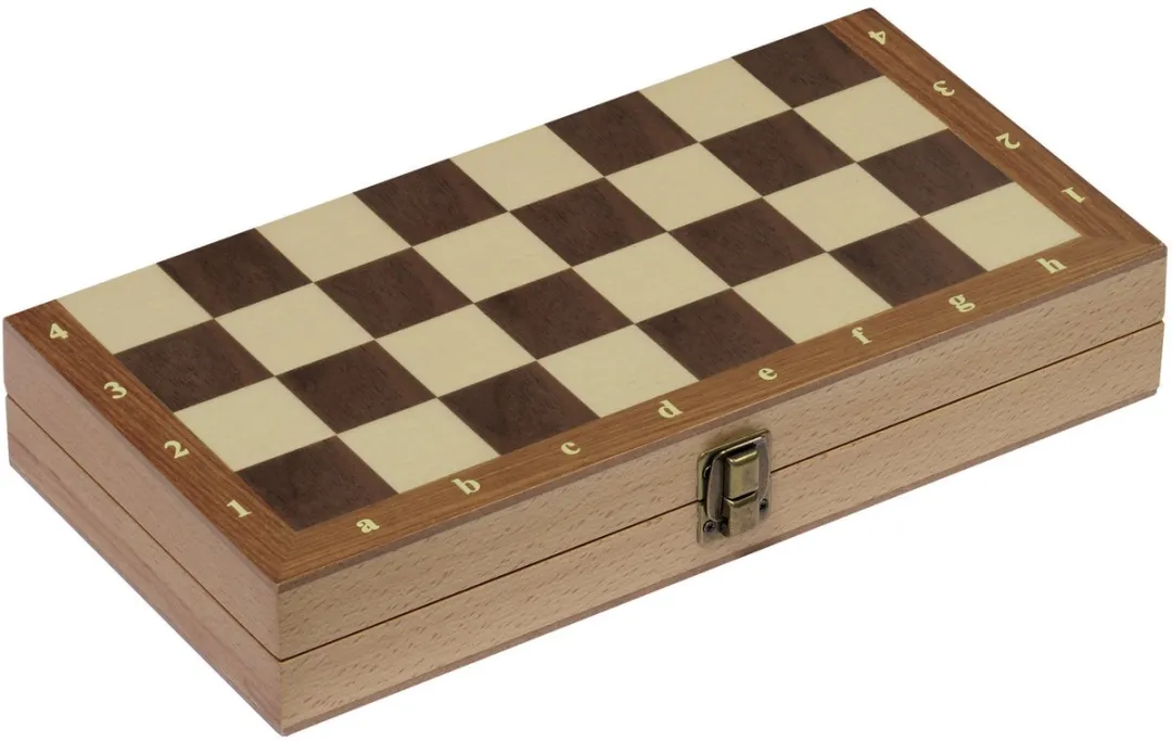 Goki Houten Plooibaar Schaakset 8656921 - 2 Spelers