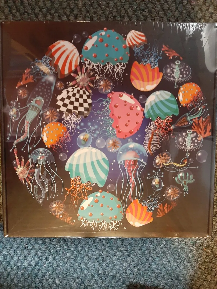 Puzzel Round jellyfishes 1000