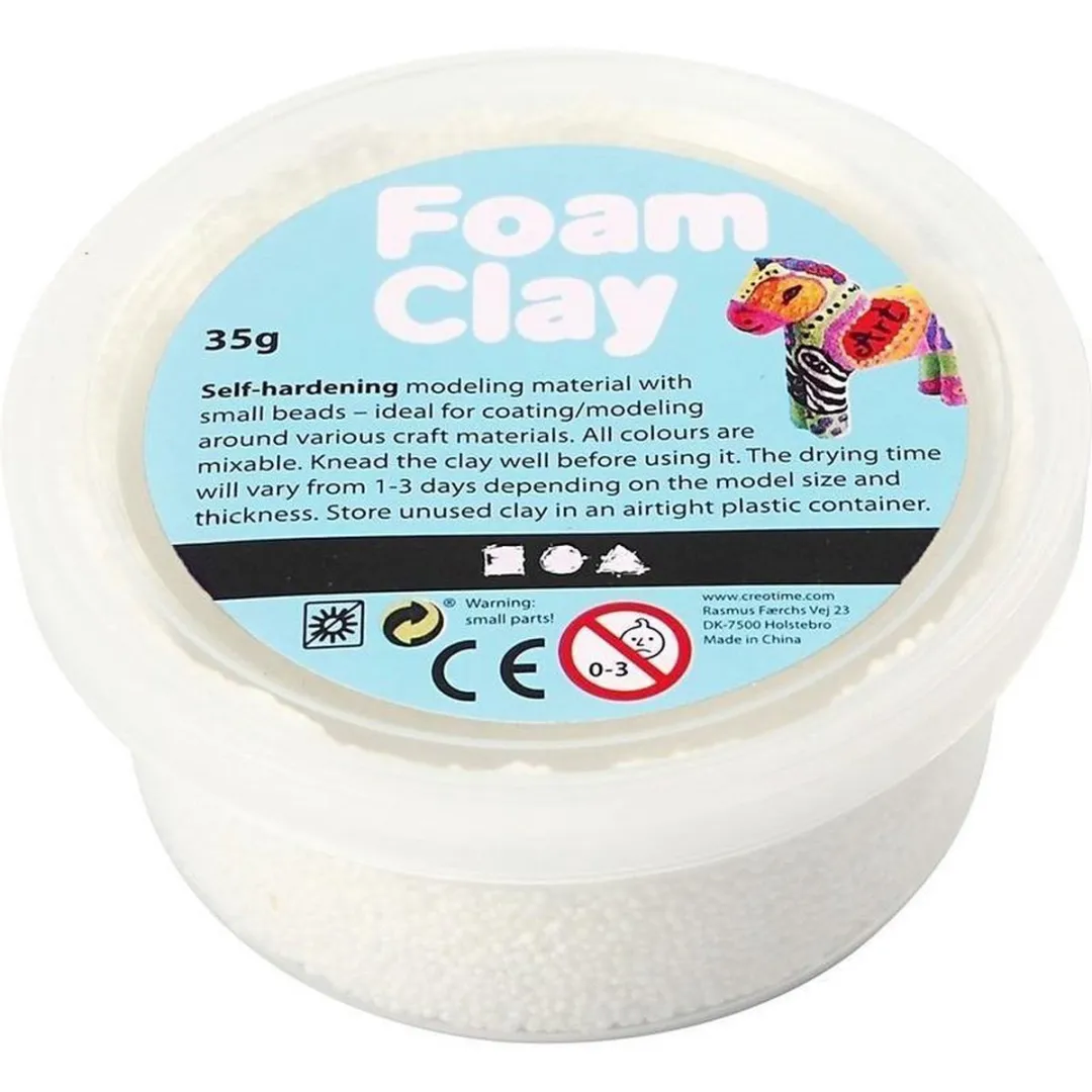 Foam Clay Wit 35g