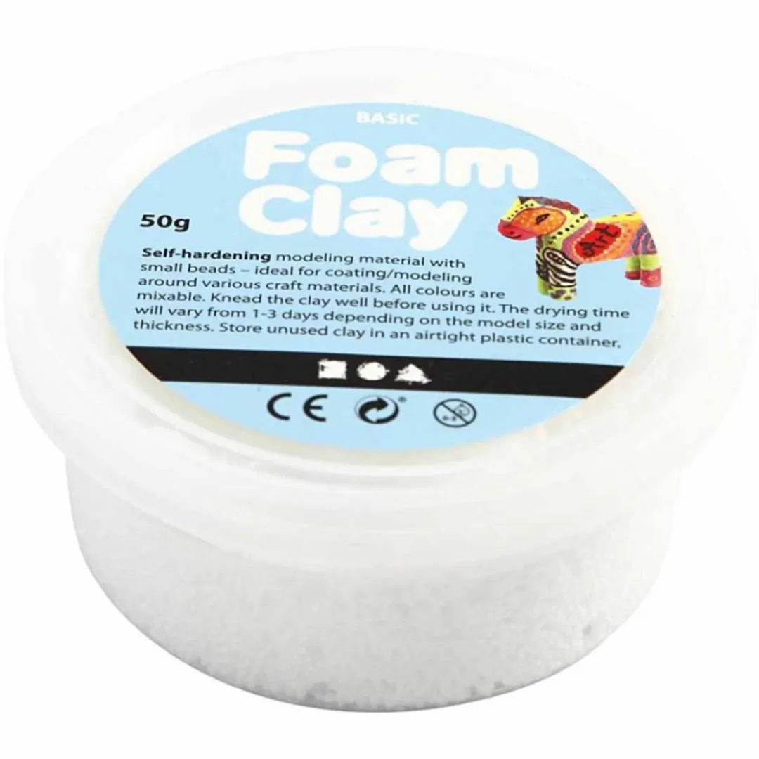 Foam Clay Wit 35g