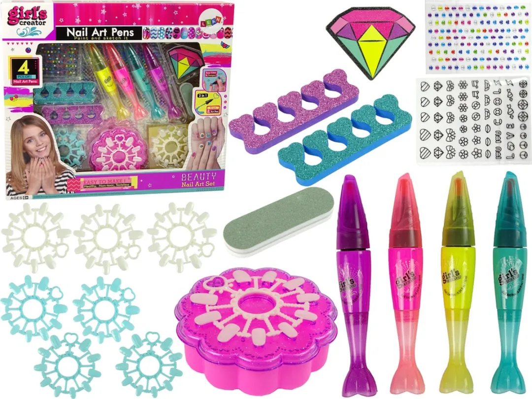 Lean Toys Beauty Nail Art Pen Set