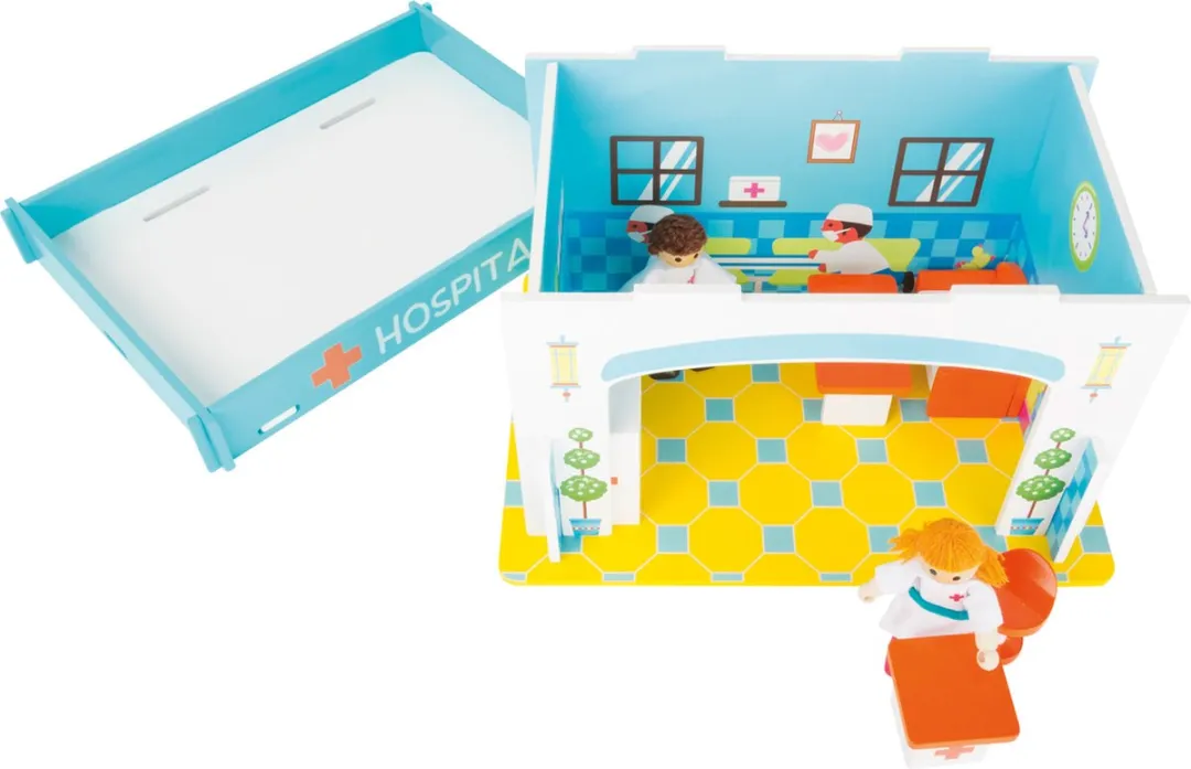 Small Foot Speelgoed Ziekenhuis met Accessoires - Wit