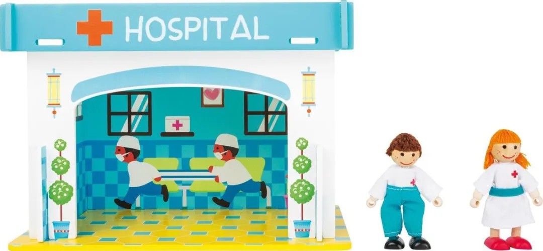 Small Foot Speelgoed Ziekenhuis met Accessoires - Wit