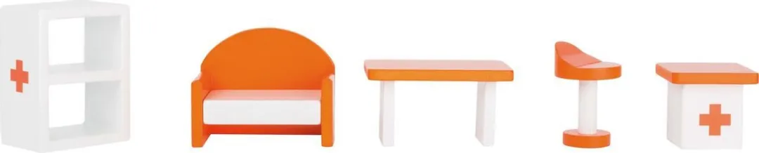 Small Foot Speelgoed Ziekenhuis met Accessoires - Wit