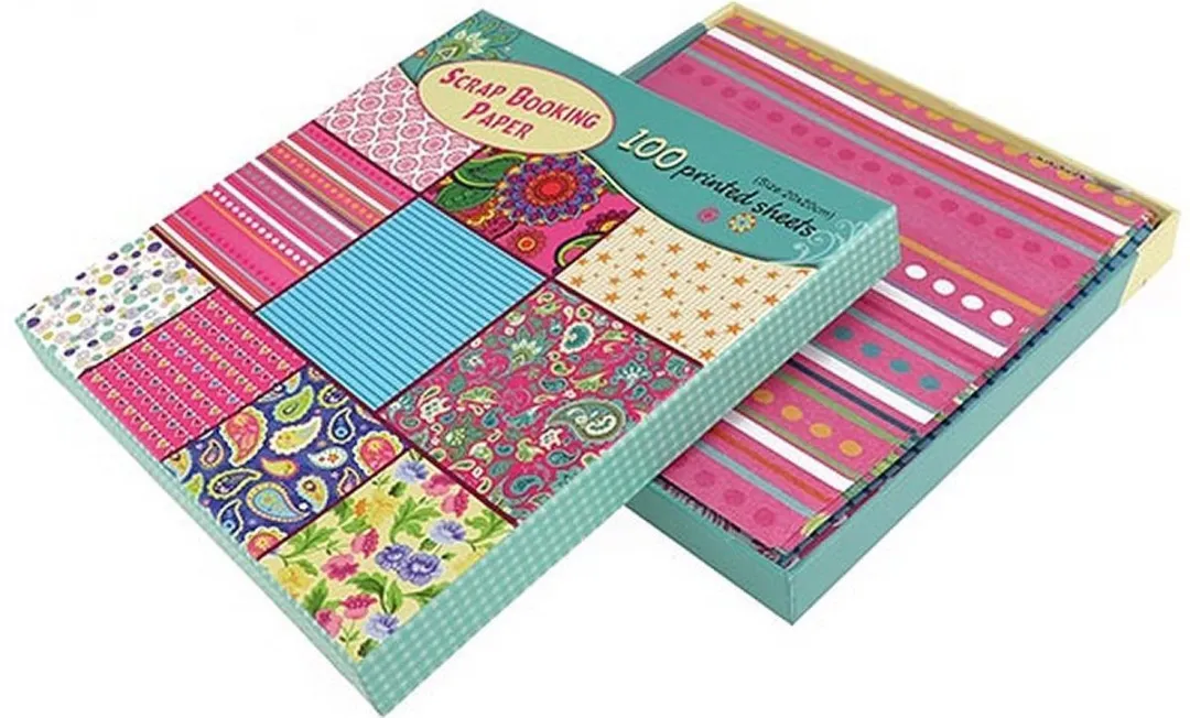 Toi-Toys Knutselpapierset 100 Vellen 20x20cm - Blauw