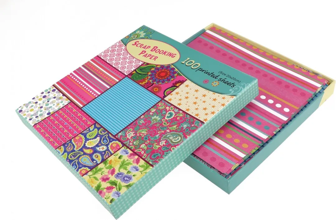 Toi-Toys Knutselpapierset 100 Vellen 20x20cm - Blauw