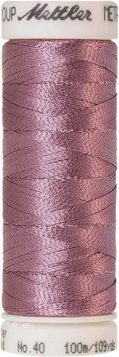 Amann Metallic Garen Paars 100m
