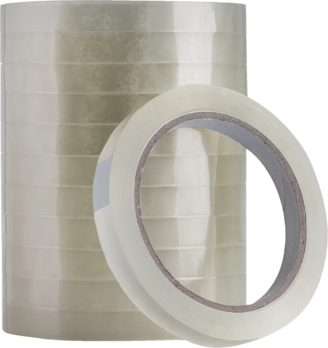 Quantore Transparant Plakband 12mmx66m