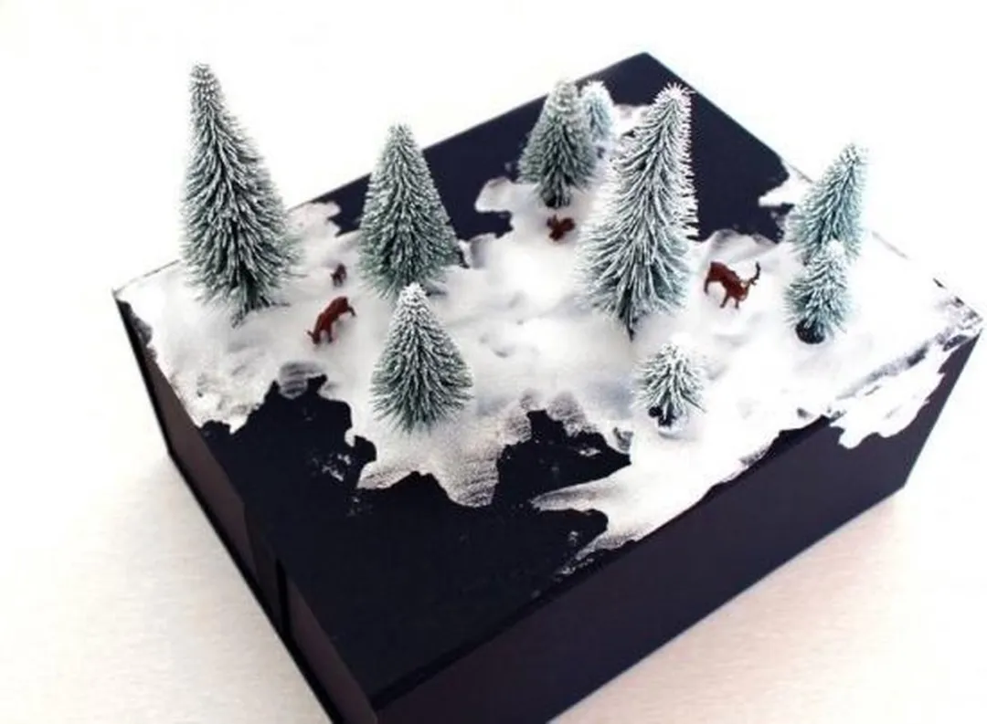 NOCH Hobby 26828 Besneeuwde Zilverspar Set - Schaal 0 - 25 Stuks