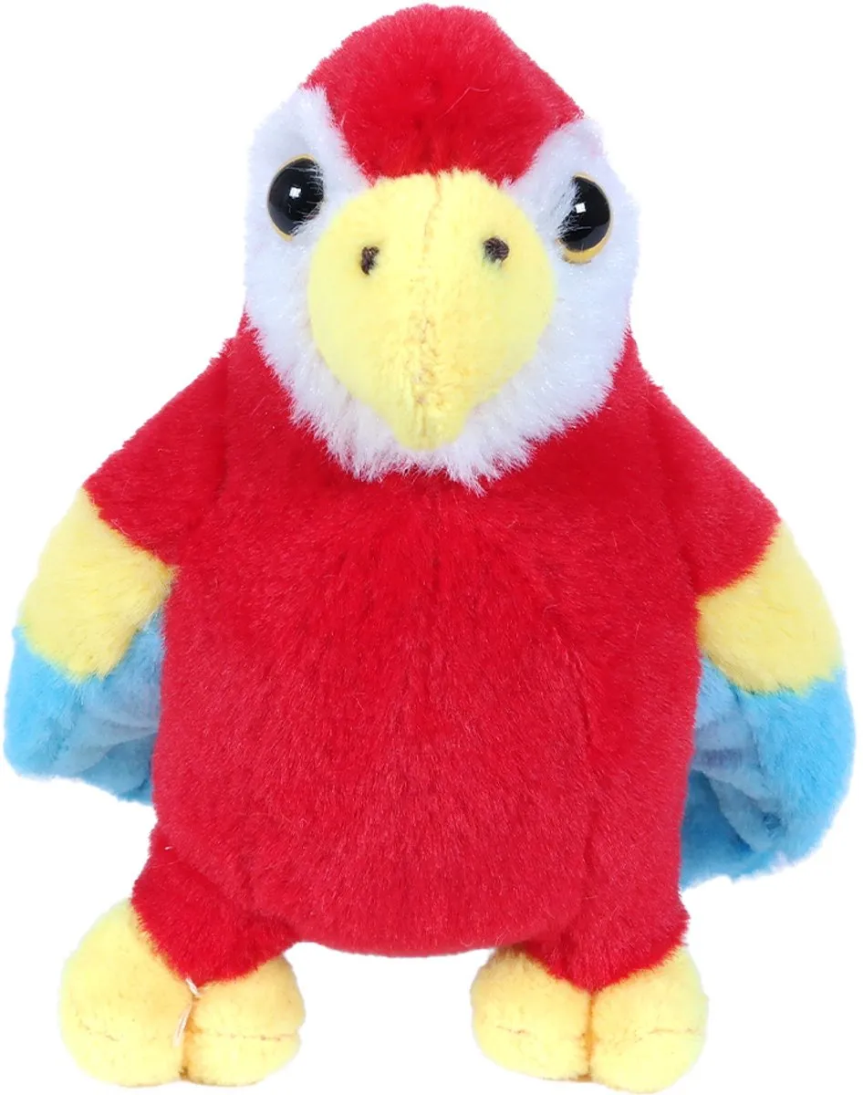 PIA Soft Toys Pluche Papegaai
