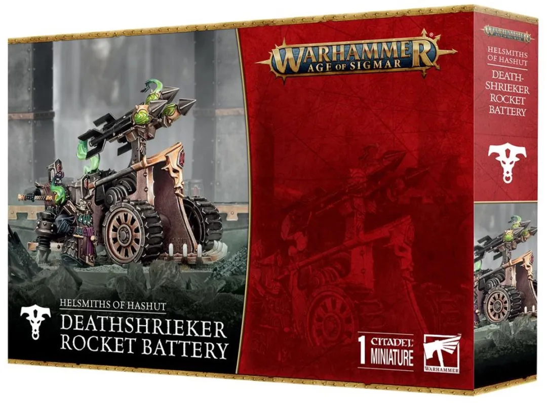 Games Workshop Warhammer Age of Sigmar Helsmiths of Hashut Deathshrieker Rocket