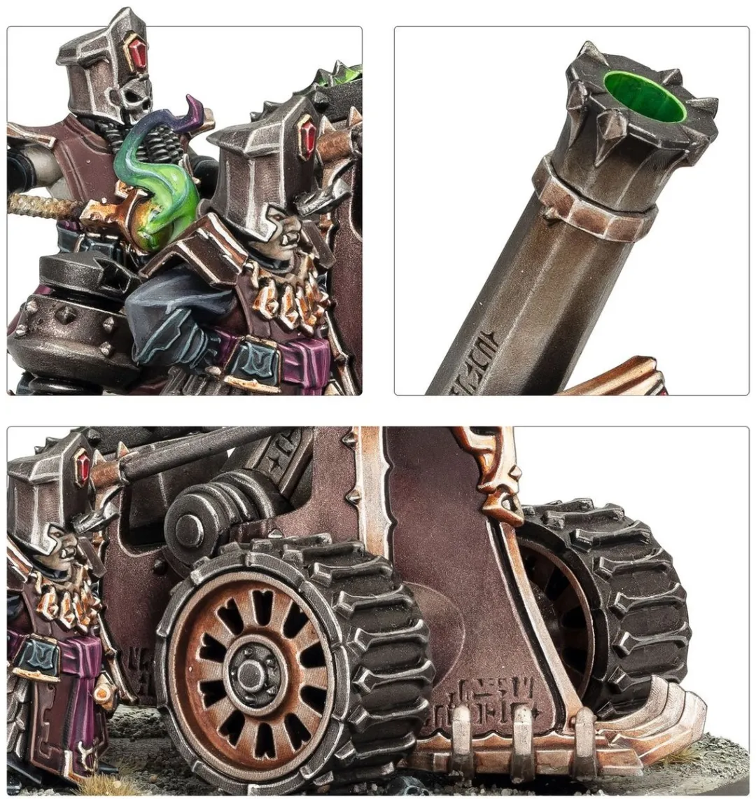 Games Workshop Warhammer Age of Sigmar Helsmiths of Hashut Deathshrieker Rocket Battery 82-07