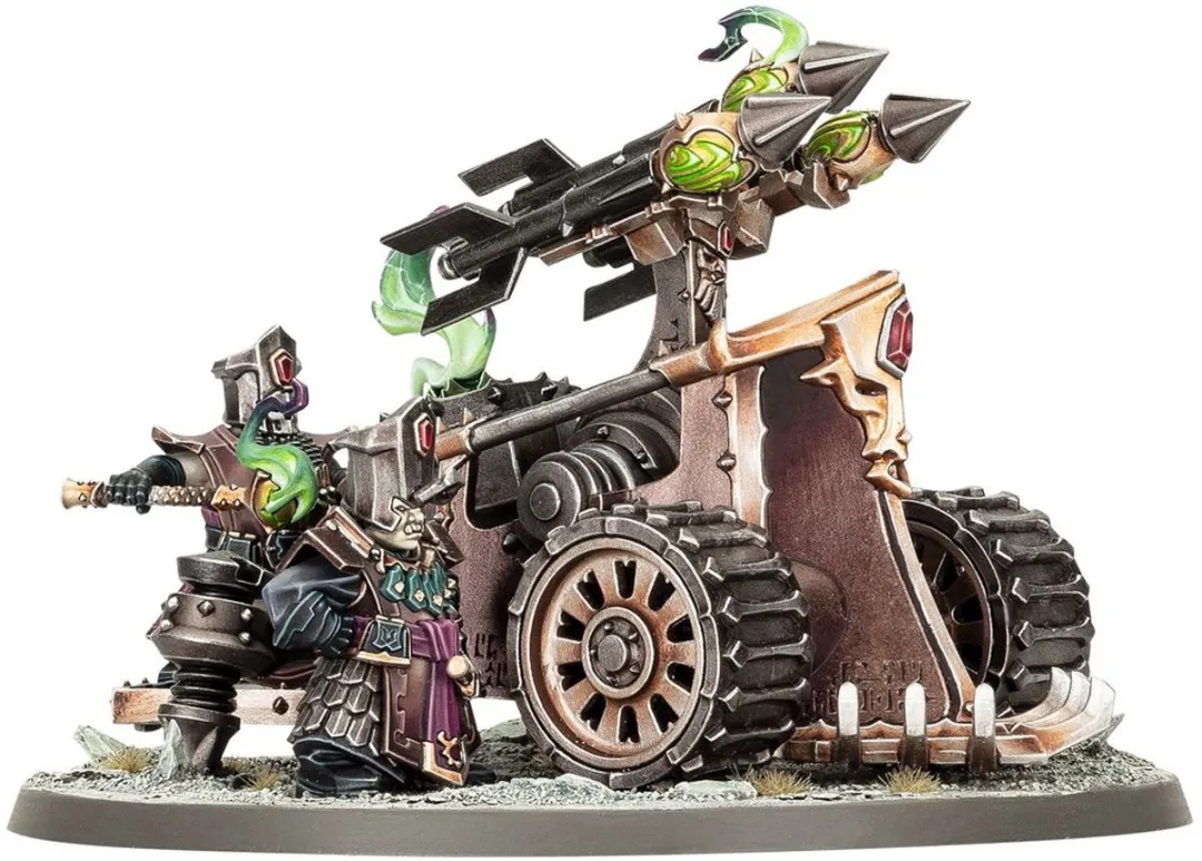 Games Workshop Warhammer Age of Sigmar Helsmiths of Hashut Deathshrieker Rocket Battery 82-07