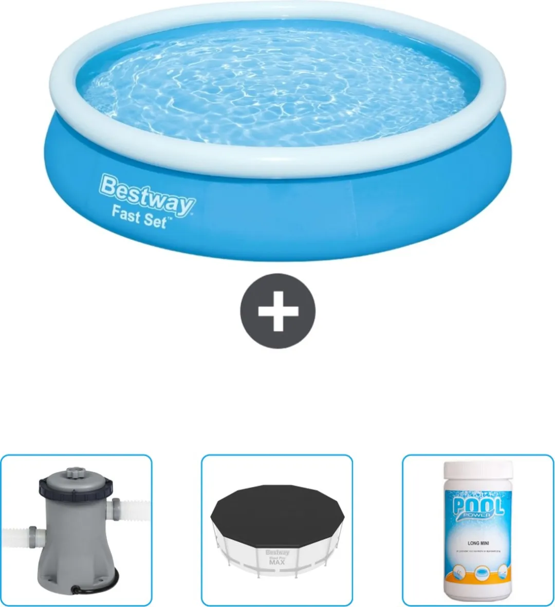 Bestway Fast Set Rond Zwembad 366x76cm
