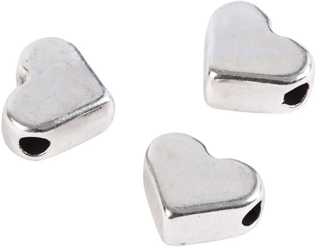Creativ Company Space Kralen Verzilverd 5,5x7mm