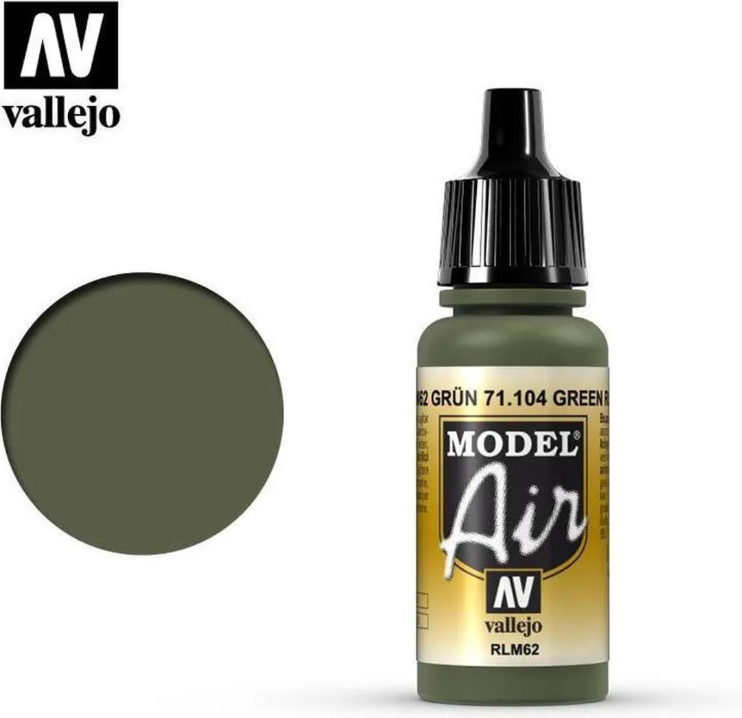 Vallejo Model Air Green RLM 62 Acrylverf 17ml