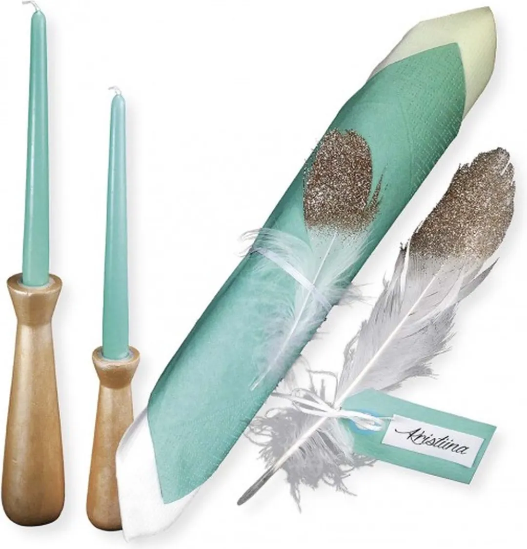 Creativ Company Ganzenveren 15cm - 70 Stuks